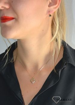 Zawieszka złota serce. Zawieszka złota w Sklepie z Biżuterią zegarki-diament.pl.Piękna i Elegancka Zawieszka dla Kobiet. Biżuteria damska idealna na prezent dla każdej kobiety (3).JPG